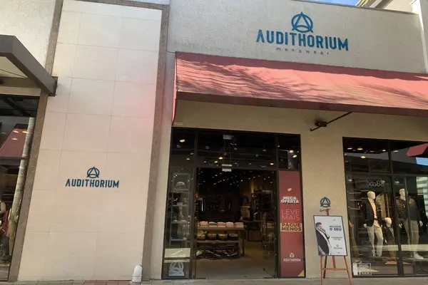 Fachada da Audithorium Porto Belo Outlet